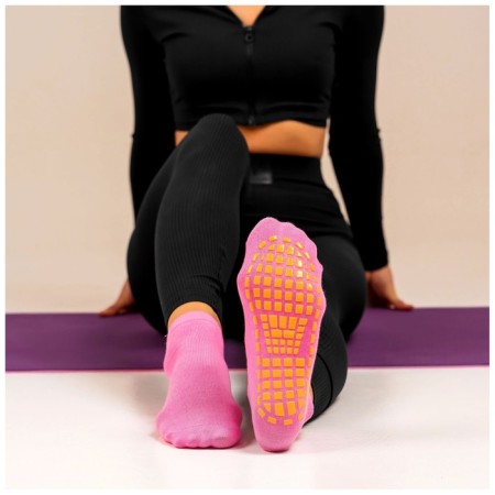 Sangh yoga socks, p. 36-41, pink color-3