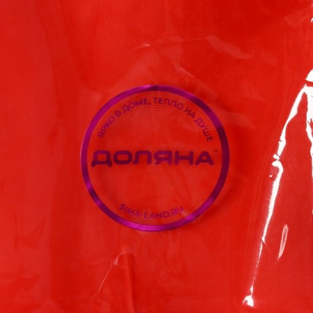 Gloves of household latex shares, size S, long cuffs, red color-7