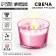 With your own hands. Creation of a “pink hydrangea” candle, a set for creativity