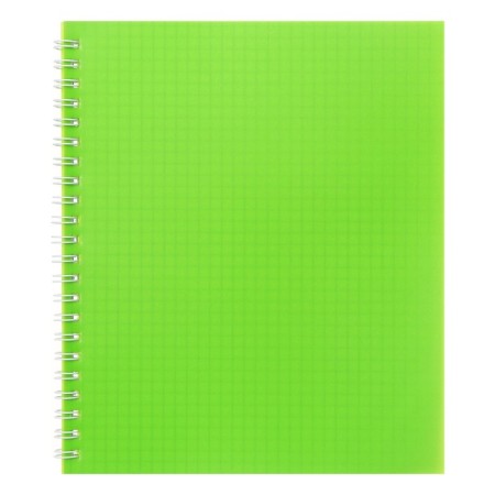 Notebook on the crest A5 48 sheets in the Calligrata cage, light green, plastic cover, offset block-3
