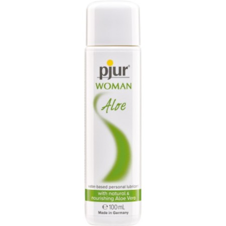 Lubrication Pjur Woman Aloe on water -based, 100 ml