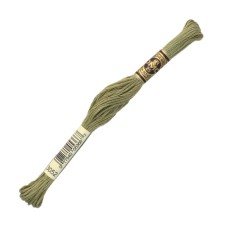 The threads of the DMC 117 (3052), 12 pcs. packaged