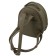 Women's backpack (B2834-02140) genuine leather, green, 1x240x23 cm
