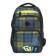 Youth backpack 45 x 32 x 23 cm, Grizzly, ergonomic back, green/blue