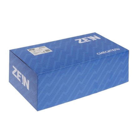 Bath mixer Zein Z3726, two -wound, pour 30 cm, watering can 5 modes, chrome-10