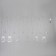 Garland "fringe" 2.4 × 0.9 m with nozzles "bells", IP20, transparent thread, 138 LED, glow white, 8 modes, 220 V