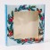 Gift box team with the window "Happy moments", 19 x 19 x 3 cm
