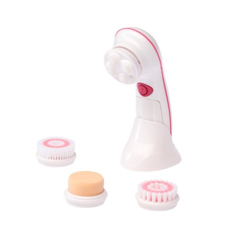 Facial massage Luazon LEM-25, 4 in 1, 2XAA (not in the kit), pink-2