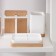 A set of accessories for the bathroom "Agat", 4 items (soap dish, dispenser 300ml, 2 glasses)