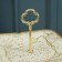 Storyta "Stone", 2 levels, beige color with gold