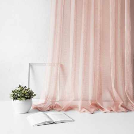 Tulle "Woodstock", size 500x270 cm, pink color-1