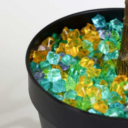 Lighting decor "pebbles" mix, 100g / 1cm-2