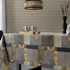Клеёнка Chic & Charme 140 см, рулон 20 м, рисунок «Импрессия»