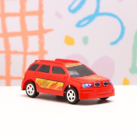 Racing machine, plastic, 15 x 8 x 5 cm, mix-4