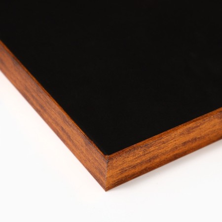 Plastic rectangular tray with a mirror "Strokes", 34 x 34 x 4.5 cm Soldier-5