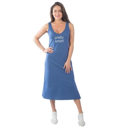 Women's dress, size 44, indigo color