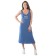 Women's dress, size 44, indigo color