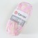 Yarn "Sweet Baby" 100% acrylic 300m/100g (901 pink-white-salut)