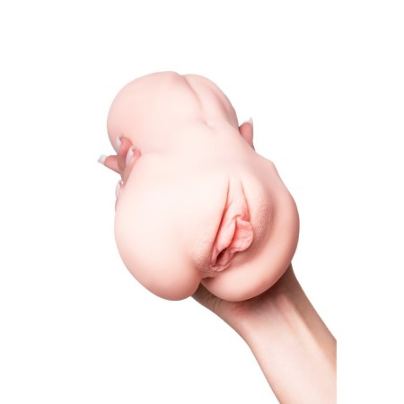 The masturbator is realistic with a double layer of Kokos Edition 001, TPR, bodily, 18 cm-9