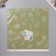 Scrapbooking paper "Green leaves" density 180 grams set 5 pcs 30.5x32 cm