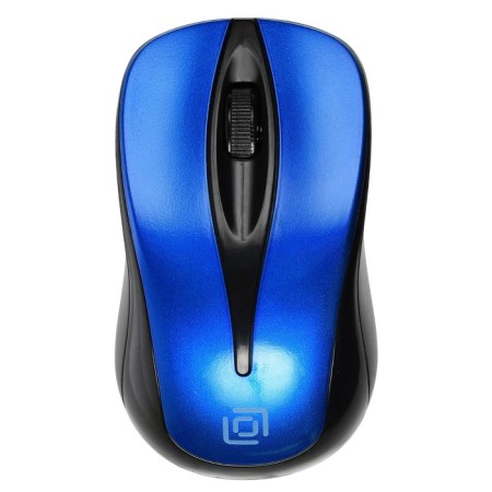 Mouse call 675MW Black/Blue optical (1200DPI) Wireless USB for laptop (3but)