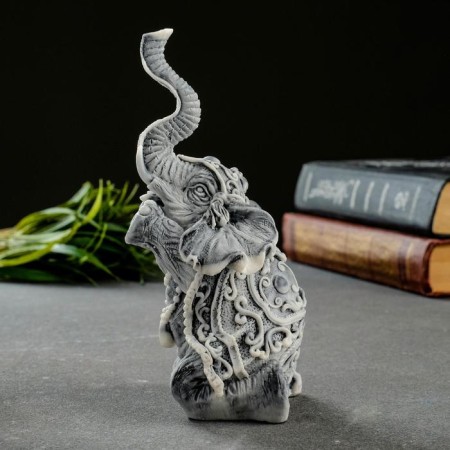 Souvenir "Elephant with Roads on the knees" 14.5cm-1