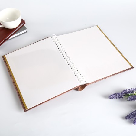 Photo album 10 magnetic sheets "hearts" 23x28cm-2