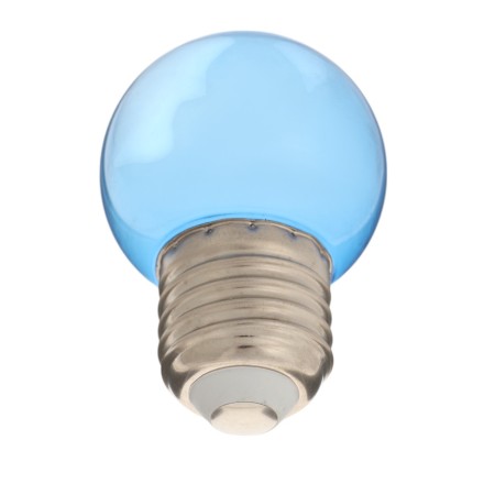 LED lamp, G45, E27, 1.5 W, for BelT-LITA, Transparent, Blue, set 10 pcs-3