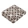 Virginia blanket, size 180x200 cm, brown color