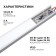 Apeyron sensory switch, in alum. Profile, height 6 mm, 36/72W, IP20, function. Dimm.