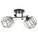 Chandelier "Dack" 2he27 40w Black 46x10x22 cm Bayerlux