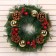 New Year's Wreath D-25 cm "cones and berries"