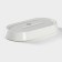 Porcelain Oval Magistro Urban, 260 ml, 18 × 9.8 × 2.5 cm, white color