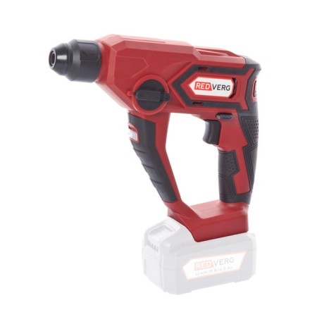 Punctora Battering Redverg RD-RH18-12/U, 18 V, 2 modes, 5000 beats/min, without battery and ZU