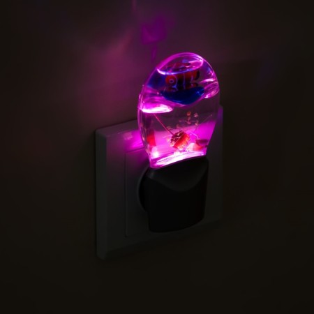 Night "" Baby "0.3W (light sensor) led silver/pink-6