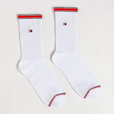 Socks, white color, size size 25-27 (40-42)-3