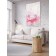 Decorative panel with photo printing "Magic Flower", vertical, size 100x150 cm