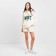 Women's sweatshirt with a hood Mist Old School size 48, Milk color