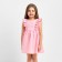 Baby dress with ruffles KAFTAN "Muslin", r.30 (98-104 cm) pink