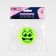 Reflective icon "Surprised smile", d = 5.8 cm, color mix