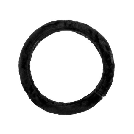 Braid on the steering wheel, black-3