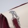 Bag-mixer on the valve, burgundy/beige color