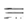 Gel handle R-301 Original Gel, node 0.5 mm, black ink, letter line length 600 meters