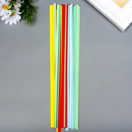 Quilling paper "Applica" 6 mm (set of 200 strips) 4 colors