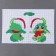 Cross-stitch. Toy "Dragon in a scarf"