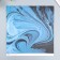 Scrapbooking paper bilateral "paint stains" density 180 g 30.5x32 cm