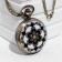 Pocket clock "Flower", quartz, d dial - 3.5 cm