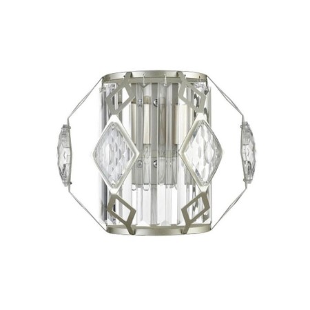 Sconces Buzzati, 2x40W E14, champagne color, white-1