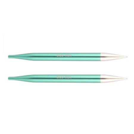 Removable Zing KnitPro knitting needles, for a cable 35-126 cm/8.00 mm 47510