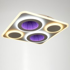 Causteen with PDU 2047/1 LED 160W Dimmer white D.50 cm Bayerlux